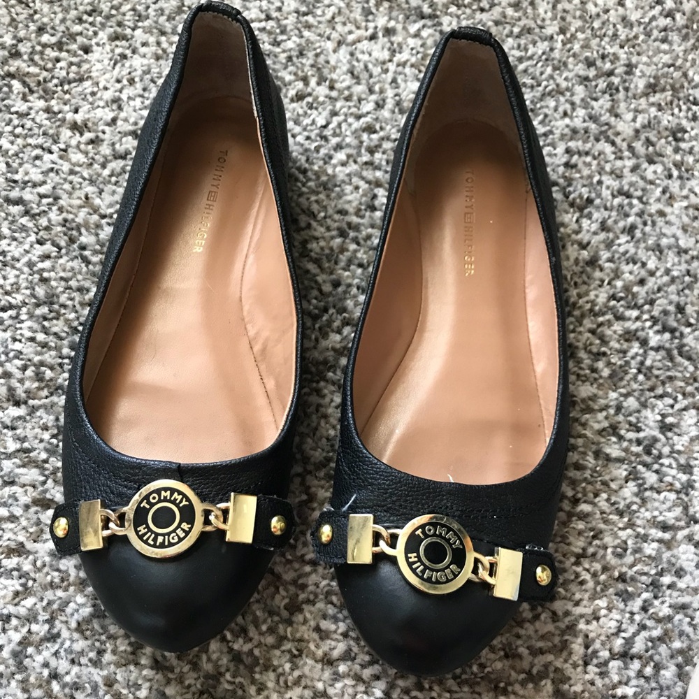 Black flats
